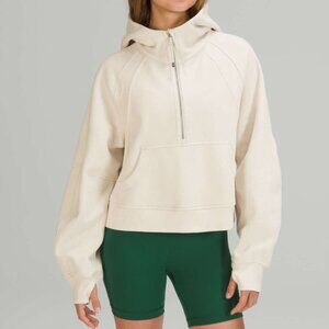 Cream Lulu Scuba Halfzip | NWOT
